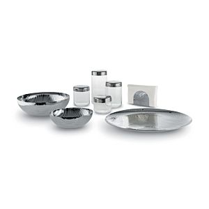 Alessi PU07 Veneer tray Stainless steel