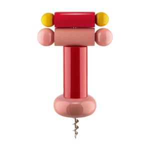Alessi 100 values collection Twergi ES17 2 cavatappi - red