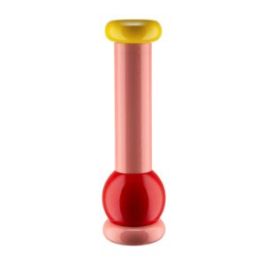 Alessi 100 values collection Twergi MP0210 2 salt and pepper grinder beach wood - pink