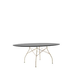 Kartell Glossy tafels - gouden onderstel