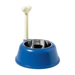 Alessi Lupita 'Honden eetbakje' blauw
