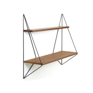 Serax Butterfly shelf single brown wood