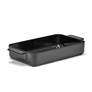 SURFACE OVENSCHAAL ENAMEL CAST IRON BLACK 32X20 H6 2