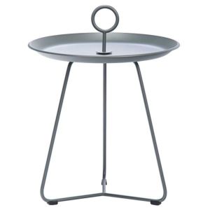 Houe Eyelet bijzettafel - dark grey - Ø 45 - 5714098004363