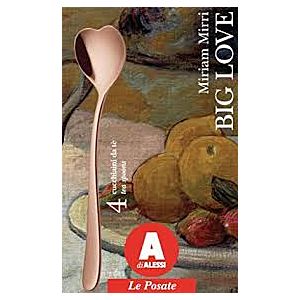 Alessi Big Love - set of 4 Golden Pink Tea Spoons