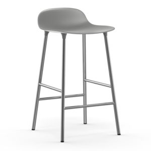 Normann Copenhagen Form barkruk 65cm chroom