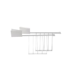  Alessi Plissé toastertang Wit