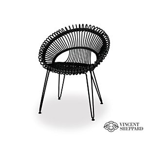 Vincent Sheppard Roxy Dining Chair black