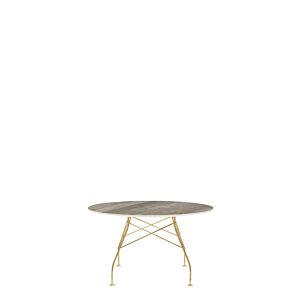 Kartell Glossy Marble Round Shape Indoor Table