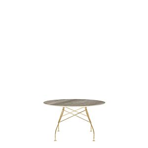 Kartell Glossy Marble Round Shape Indoor Table
