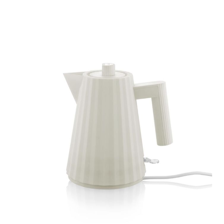 wond periscoop protest Alessi Plissé 2 - waterkoker wit | Futureproofed Shop