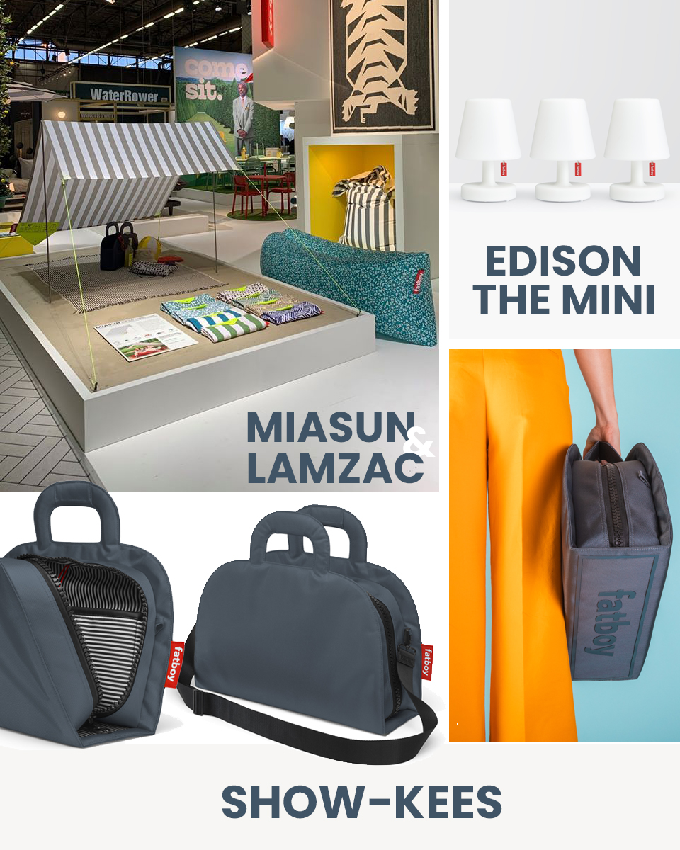 Fatboy Summer musthaves Miasun, lamzac, Edison the Mini