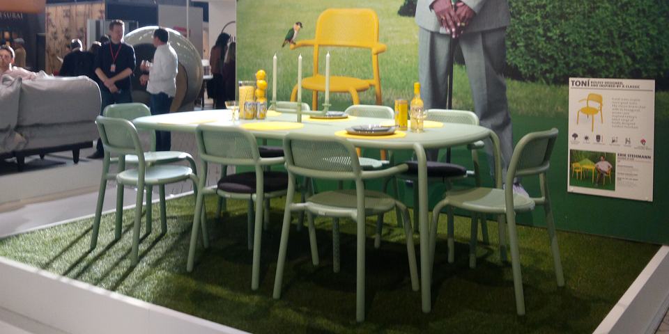 Fatboy Toni aluminium tuintafel en stoelen op Maison et Objet 2020